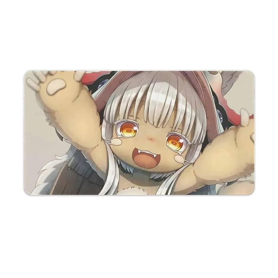 Amazon.co.jp: マウスパッドゲーミング メイドインアビス ナナチ